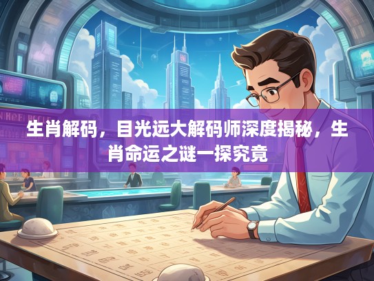 生肖解码，目光远大解码师深度揭秘，生肖命运之谜一探究竟