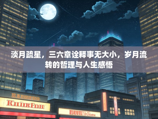 淡月疏星，三六章诠释事无大小，岁月流转的哲理与人生感悟