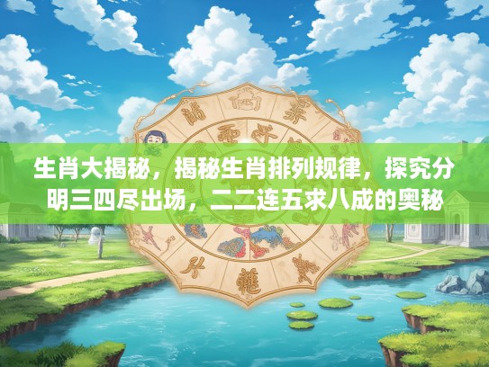 生肖大揭秘，揭秘生肖排列规律，探究分明三四尽出场，二二连五求八成的奥秘