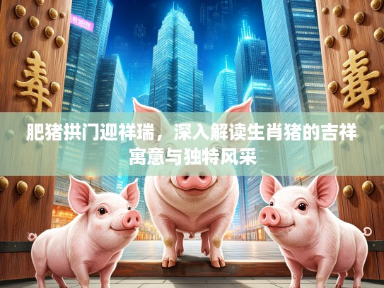 肥猪拱门迎祥瑞，深入解读生肖猪的吉祥寓意与独特风采