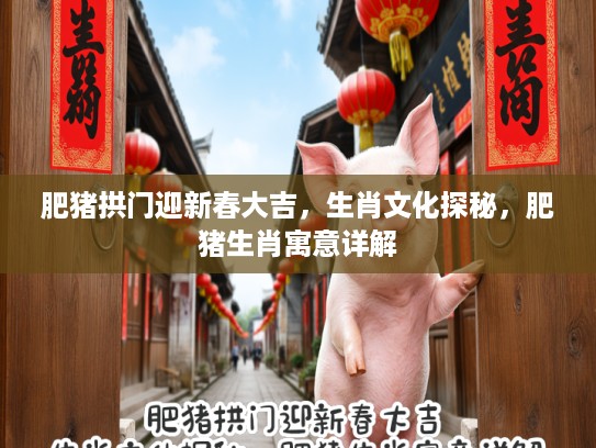 肥猪拱门迎新春大吉，生肖文化探秘，肥猪生肖寓意详解