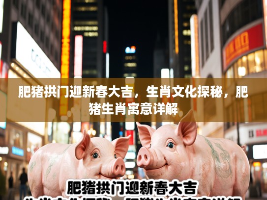 肥猪拱门迎新春大吉，生肖文化探秘，肥猪生肖寓意详解