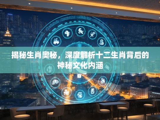 揭秘生肖奥秘，深度解析十二生肖背后的神秘文化内涵