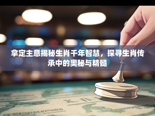 拿定主意揭秘生肖千年智慧，探寻生肖传承中的奥秘与精髓