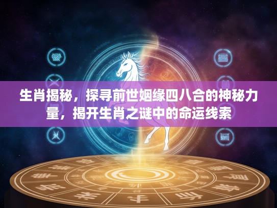 生肖揭秘，探寻前世姻缘四八合的神秘力量，揭开生肖之谜中的命运线索