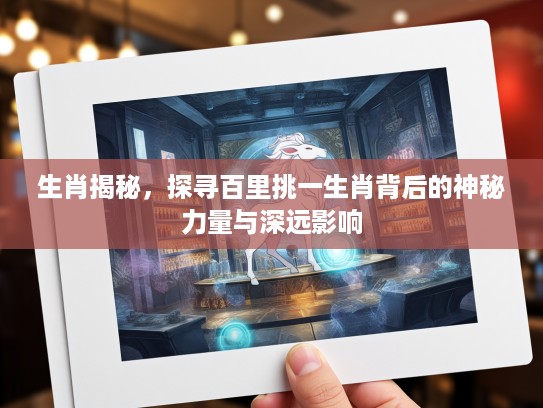 生肖揭秘，探寻百里挑一生肖背后的神秘力量与深远影响