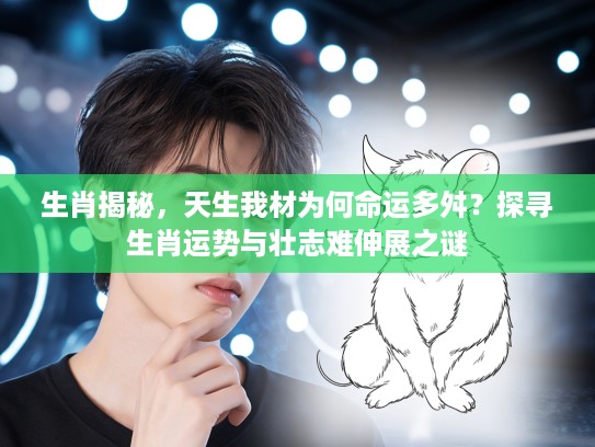 生肖揭秘，天生我材为何命运多舛？探寻生肖运势与壮志难伸展之谜