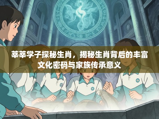 莘莘学子探秘生肖，揭秘生肖背后的丰富文化密码与家族传承意义