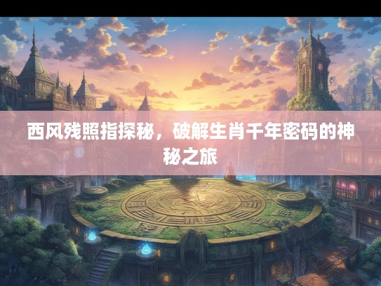 西风残照指探秘，破解生肖千年密码的神秘之旅