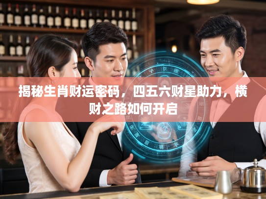 揭秘生肖财运密码，四五六财星助力，横财之路如何开启