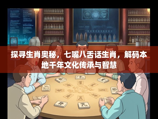 探寻生肖奥秘，七嘴八舌话生肖，解码本地千年文化传承与智慧