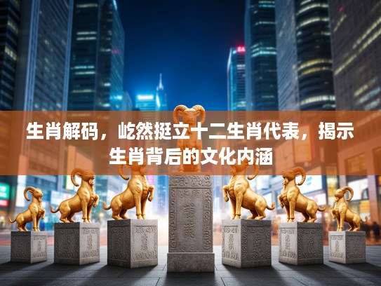 生肖解码，屹然挺立十二生肖代表，揭示生肖背后的文化内涵