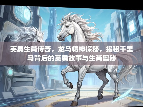 英勇生肖传奇，龙马精神探秘，揭秘千里马背后的英勇故事与生肖奥秘