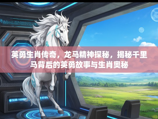 英勇生肖传奇，龙马精神探秘，揭秘千里马背后的英勇故事与生肖奥秘