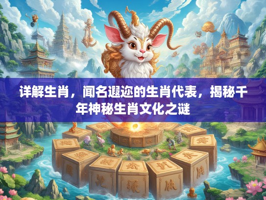 详解生肖，闻名遐迩的生肖代表，揭秘千年神秘生肖文化之谜