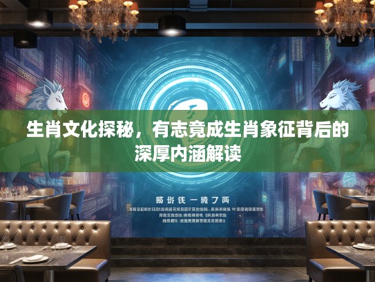 生肖文化探秘，有志竟成生肖象征背后的深厚内涵解读