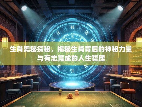 生肖奥秘探秘，揭秘生肖背后的神秘力量与有志竟成的人生哲理