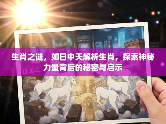 生肖之谜，如日中天解析生肖，探索神秘力量背后的秘密与启示
