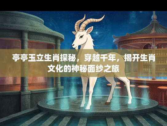 亭亭玉立生肖探秘，穿越千年，揭开生肖文化的神秘面纱之旅