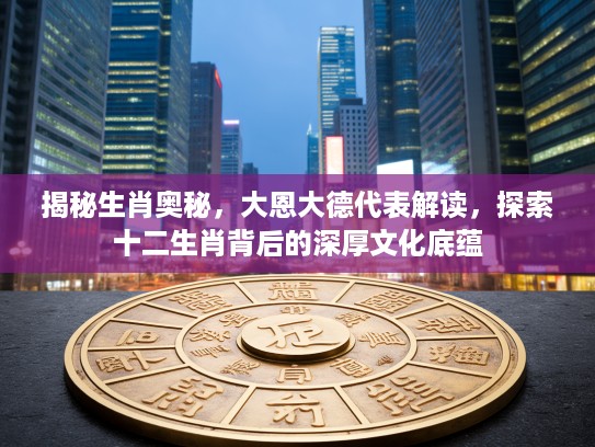 揭秘生肖奥秘，大恩大德代表解读，探索十二生肖背后的深厚文化底蕴
