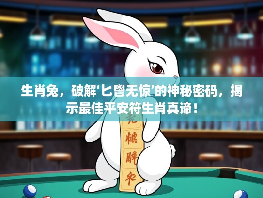 生肖兔，破解‘匕鬯无惊’的神秘密码，揭示最佳平安符生肖真谛！