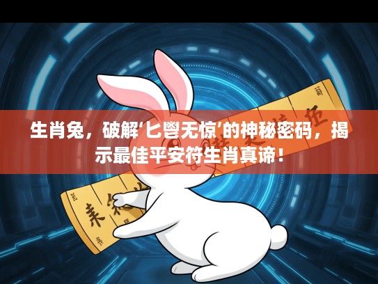 生肖兔，破解‘匕鬯无惊’的神秘密码，揭示最佳平安符生肖真谛！