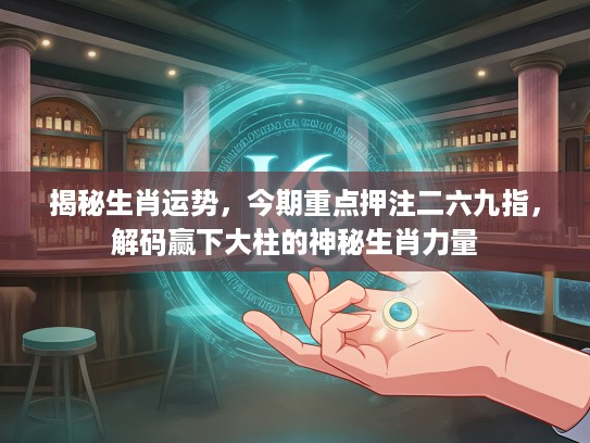 揭秘生肖运势，今期重点押注二六九指，解码赢下大柱的神秘生肖力量