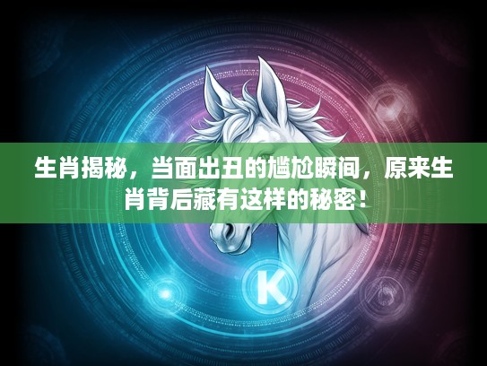 生肖揭秘，当面出丑的尴尬瞬间，原来生肖背后藏有这样的秘密！