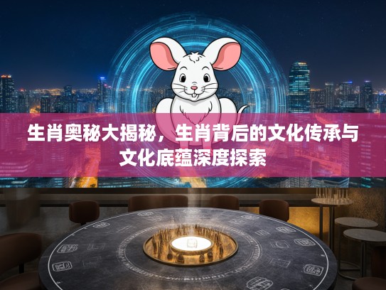 生肖奥秘大揭秘，生肖背后的文化传承与文化底蕴深度探索