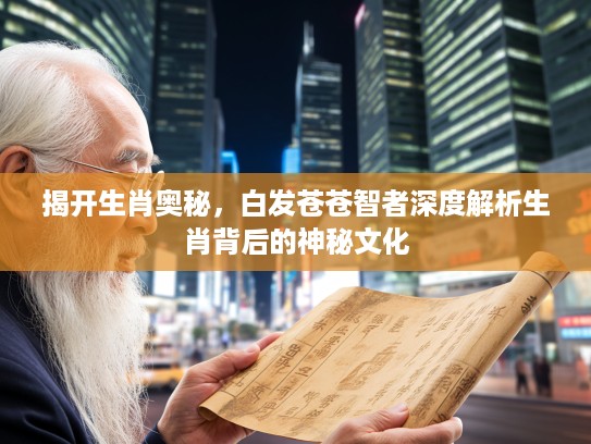 揭开生肖奥秘，白发苍苍智者深度解析生肖背后的神秘文化