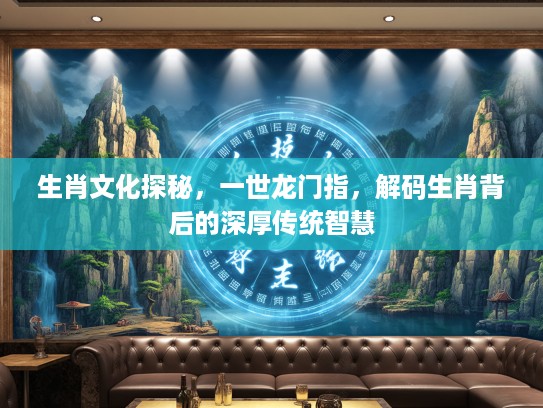 生肖文化探秘，一世龙门指，解码生肖背后的深厚传统智慧