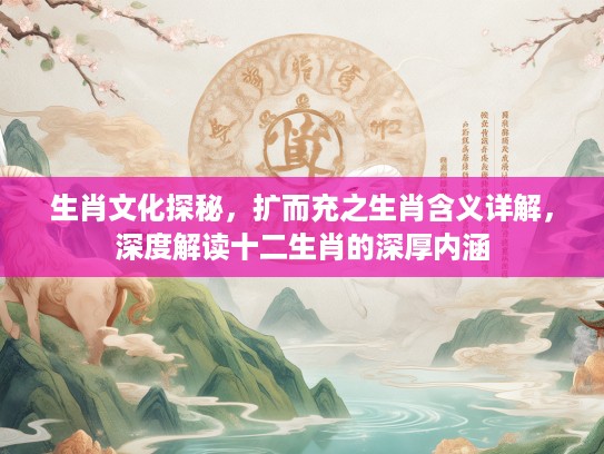 生肖文化探秘，扩而充之生肖含义详解，深度解读十二生肖的深厚内涵