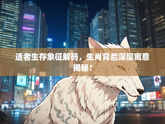 适者生存象征解码，生肖背后深层寓意揭秘！