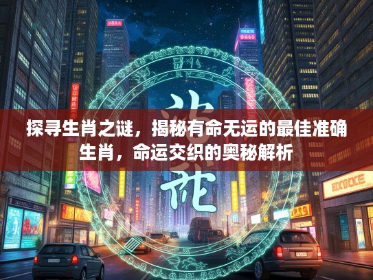 探寻生肖之谜，揭秘有命无运的最佳准确生肖，命运交织的奥秘解析