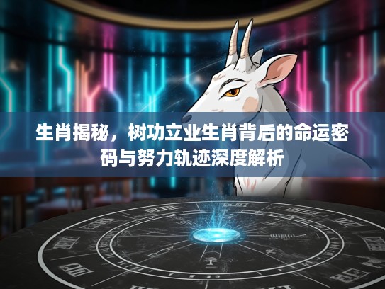 生肖揭秘，树功立业生肖背后的命运密码与努力轨迹深度解析