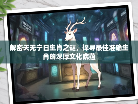 解密天无宁日生肖之谜，探寻最佳准确生肖的深厚文化底蕴