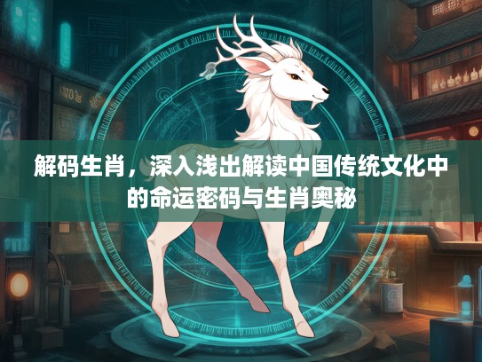 解码生肖，深入浅出解读中国传统文化中的命运密码与生肖奥秘