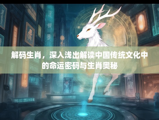 解码生肖，深入浅出解读中国传统文化中的命运密码与生肖奥秘