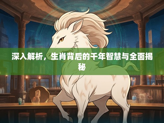 深入解析，生肖背后的千年智慧与全面揭秘
