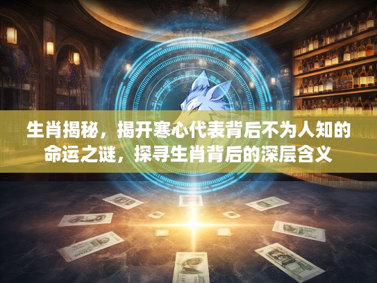 生肖揭秘，揭开寒心代表背后不为人知的命运之谜，探寻生肖背后的深层含义