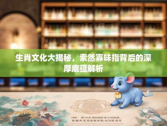 生肖文化大揭秘，索然寡味指背后的深厚底蕴解析