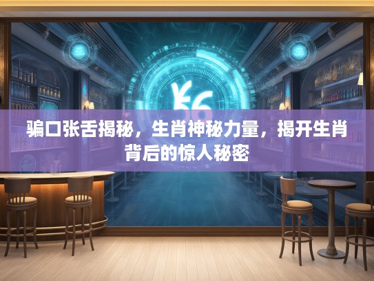 骗口张舌揭秘，生肖神秘力量，揭开生肖背后的惊人秘密