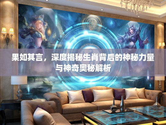 果如其言，深度揭秘生肖背后的神秘力量与神奇奥秘解析