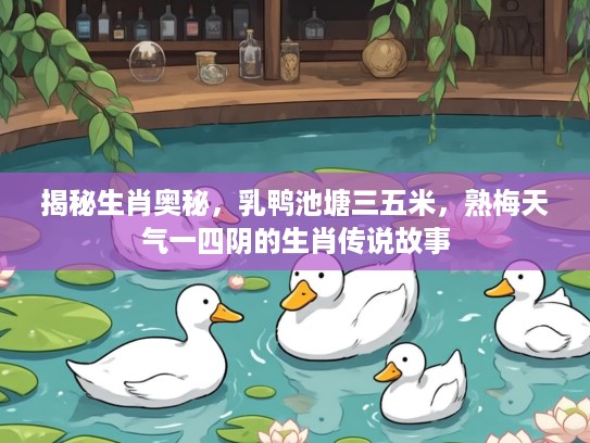 揭秘生肖奥秘，乳鸭池塘三五米，熟梅天气一四阴的生肖传说故事