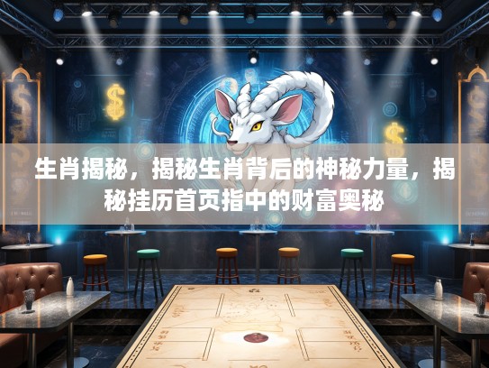 生肖揭秘，揭秘生肖背后的神秘力量，揭秘挂历首页指中的财富奥秘