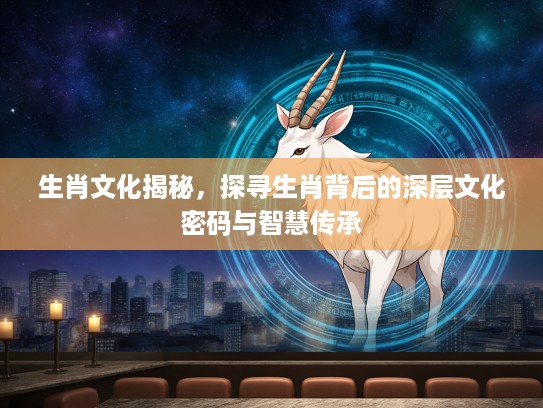 生肖文化揭秘，探寻生肖背后的深层文化密码与智慧传承