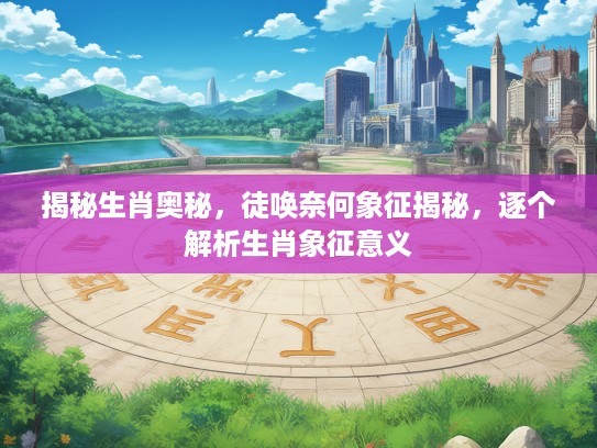 揭秘生肖奥秘，徒唤奈何象征揭秘，逐个解析生肖象征意义