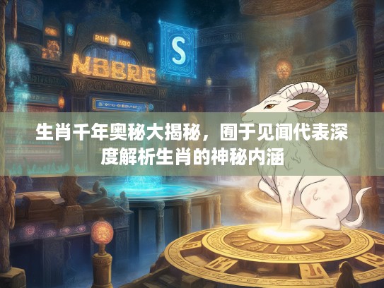 生肖千年奥秘大揭秘，囿于见闻代表深度解析生肖的神秘内涵