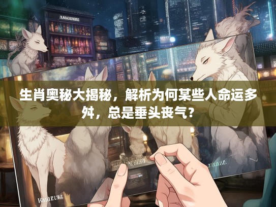 生肖奥秘大揭秘，解析为何某些人命运多舛，总是垂头丧气？