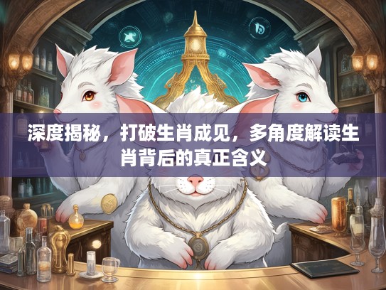深度揭秘，打破生肖成见，多角度解读生肖背后的真正含义